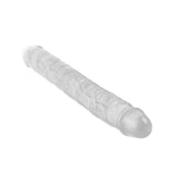 Mr. Rude Crystal Jellies Realistic Double Ended Dildo 12"