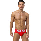 0850 Backless Brief Lisbon Red