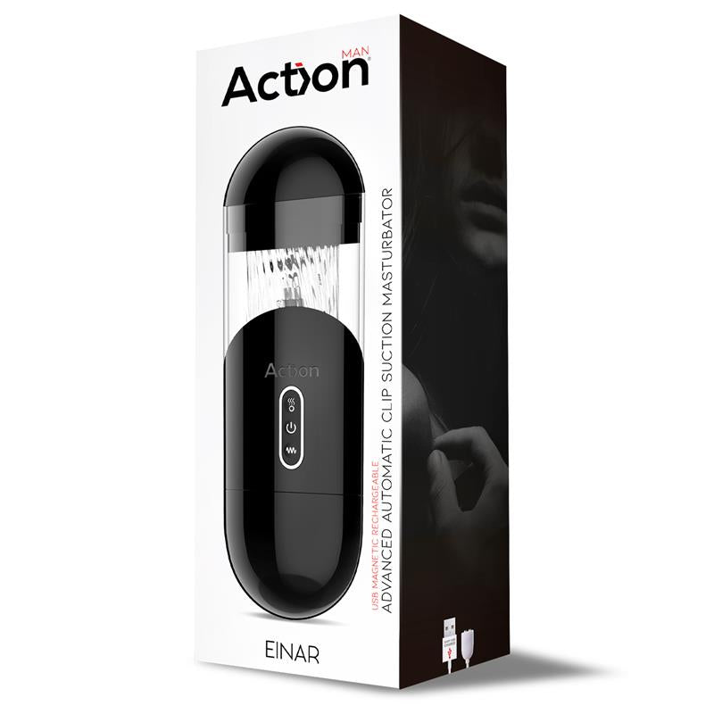 Action Einar Advanced Automatic Clip Suction Masturbator