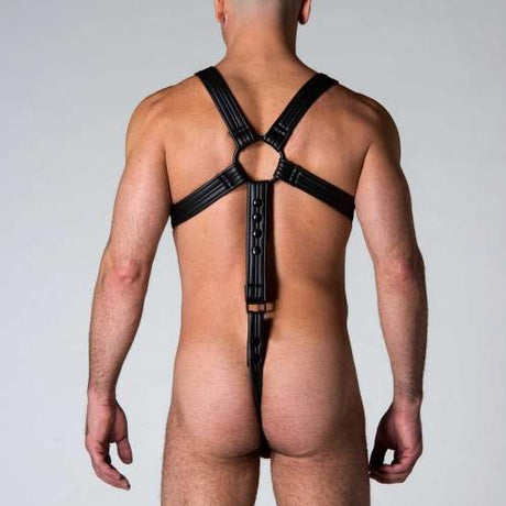 665 INC Neoprene Full Harness Black