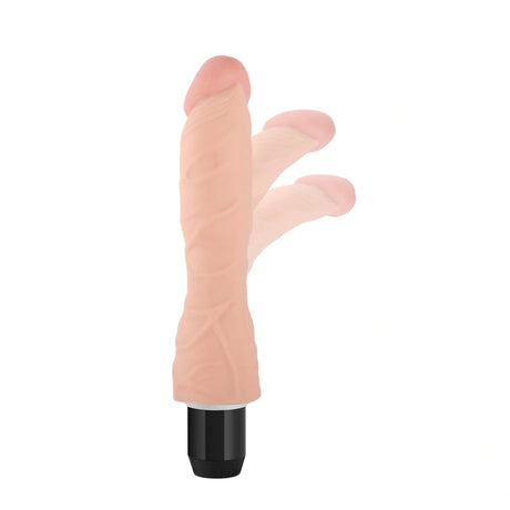 Extreme Realistic Poseable Vibrating Dildo 8.9"