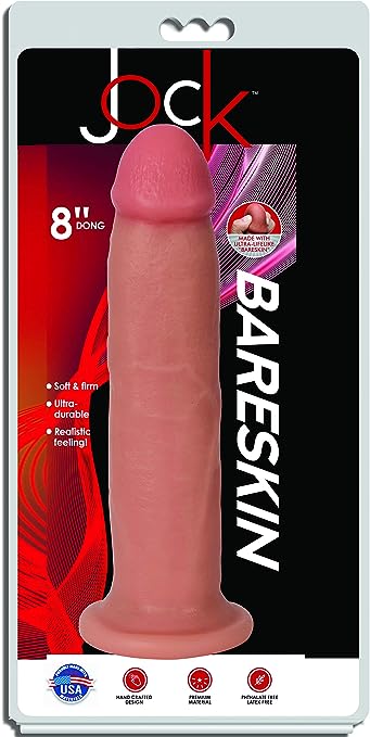 Bareskin Dildo 8 Inch Light