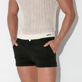 Code 22 Knitted Tank Top Off White