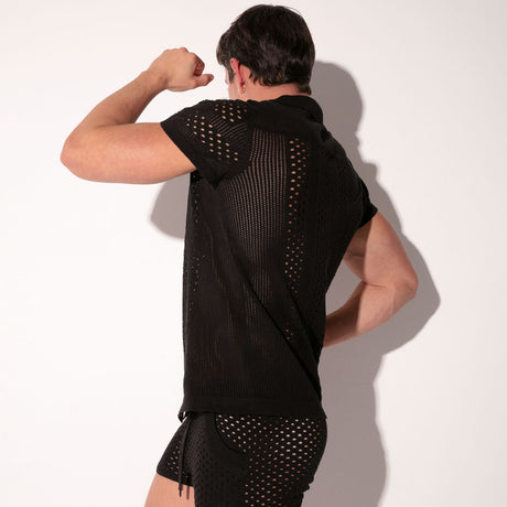 Code 22 Mosaic Shirt Black