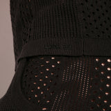 Code 22 Mosaic Tank Top Black