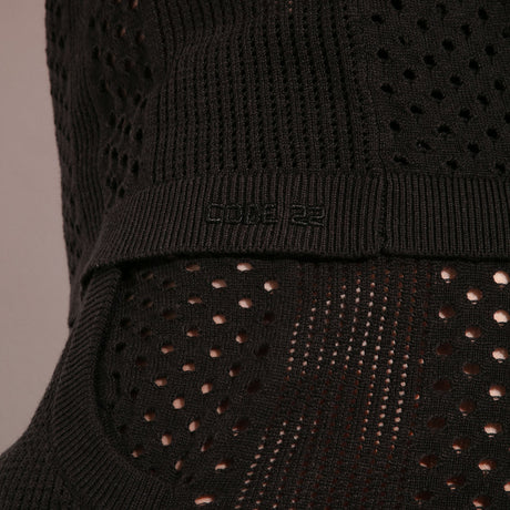Code 22 Mosaic Tank Top Black