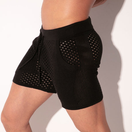 Code 22 Mosaic Short Black