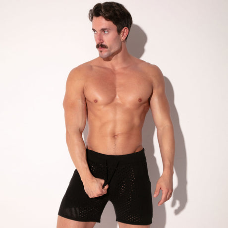 Code 22 Mosaic Short Black