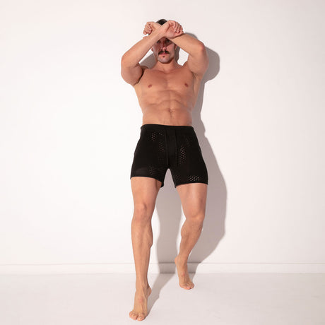 Code 22 Mosaic Short Black