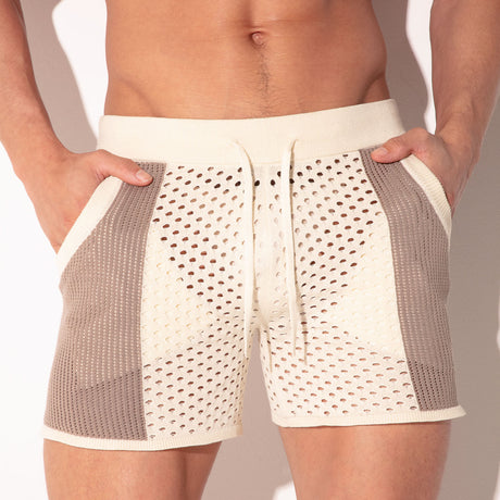 Code 22 Mosaic Short Taupe