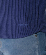 Code 22 Ribbed Sweater Navy