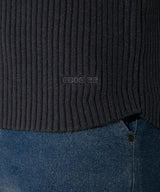 Code 22 Ribbed Sweater Charcoal