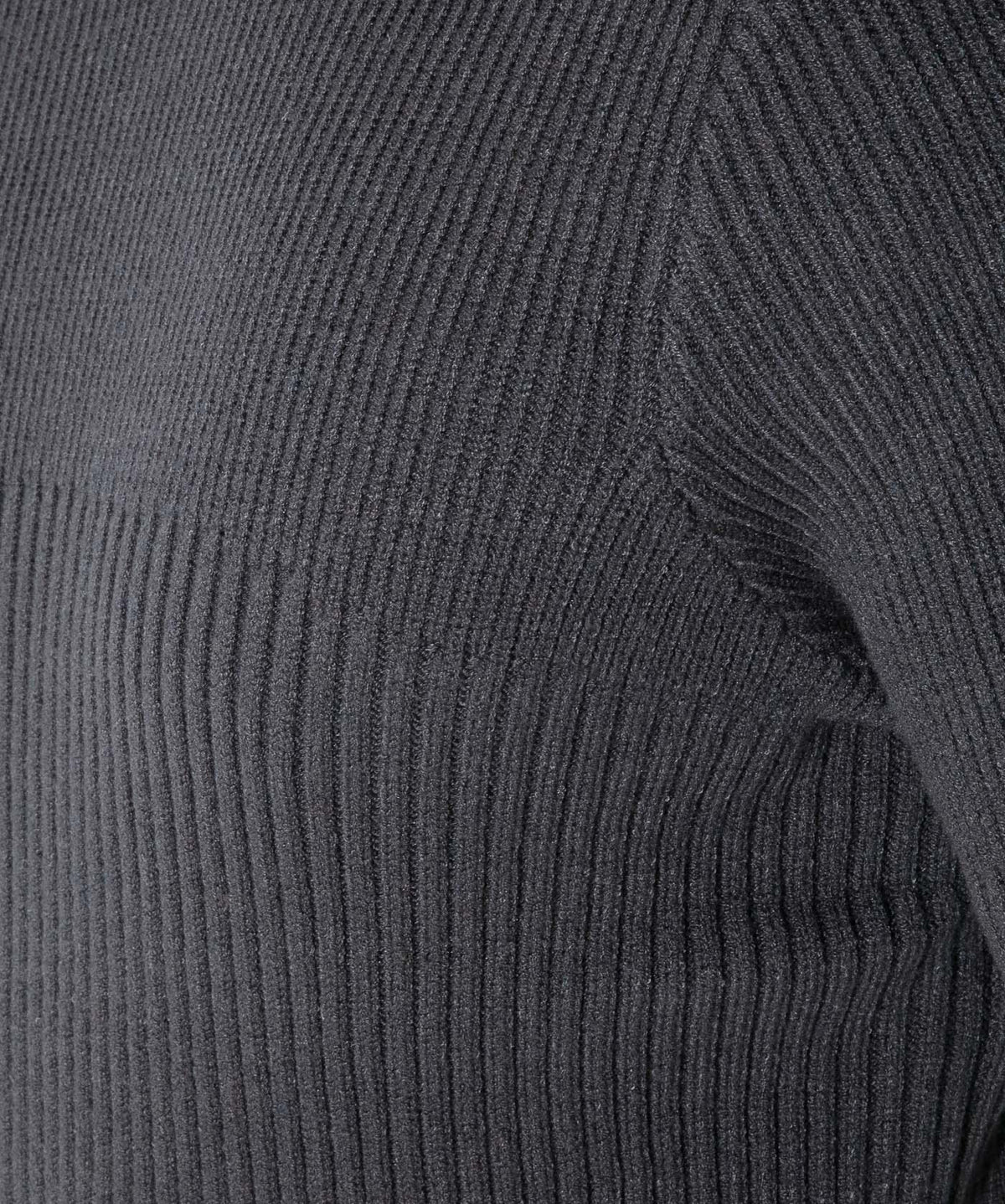 Code 22 Ribbed Sweater Charcoal