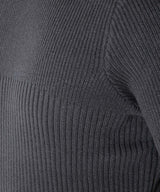 Code 22 Ribbed Sweater Charcoal
