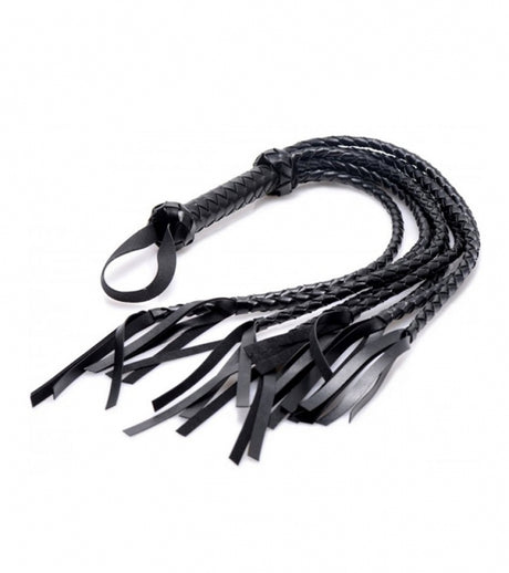 ruff GEAR Leather Braided Flogger