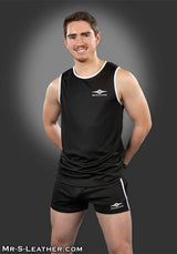 Mr S Leather Baller Tank Top White
