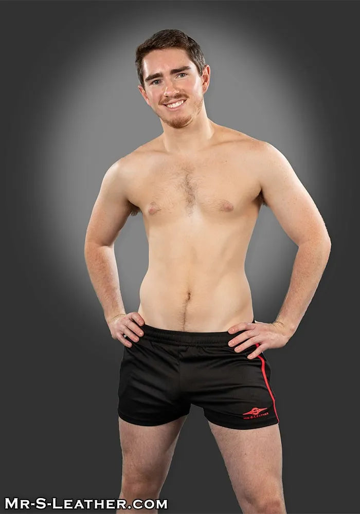 Mr S Leather Baller Short Red