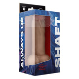 Shaft Liquid Silicone Dong with Balls Model C 8.5 Inch Light