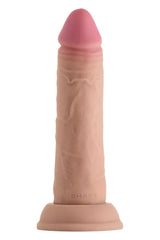 Shaft Liquid Silicone Dong Model J 6.5 Inch Light