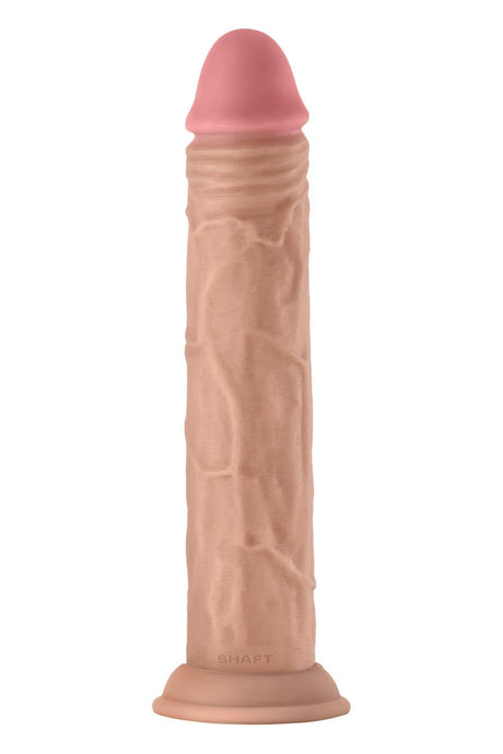 Shaft Liquid Silicone Dong Model J 9.5 Inch Light