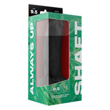 Shaft Liquid Silicone Dong with Balls Model N 9.5 Inch Black