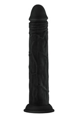 Shaft Liquid Silicone Dong Model J 9.5 Inch Black
