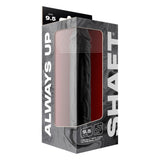 Shaft Liquid Silicone Dong Model J 9.5 Inch Black
