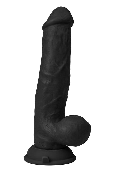 Shaft Liquid Silicone Realistic Vibrator Model N 8.5 Inch Black