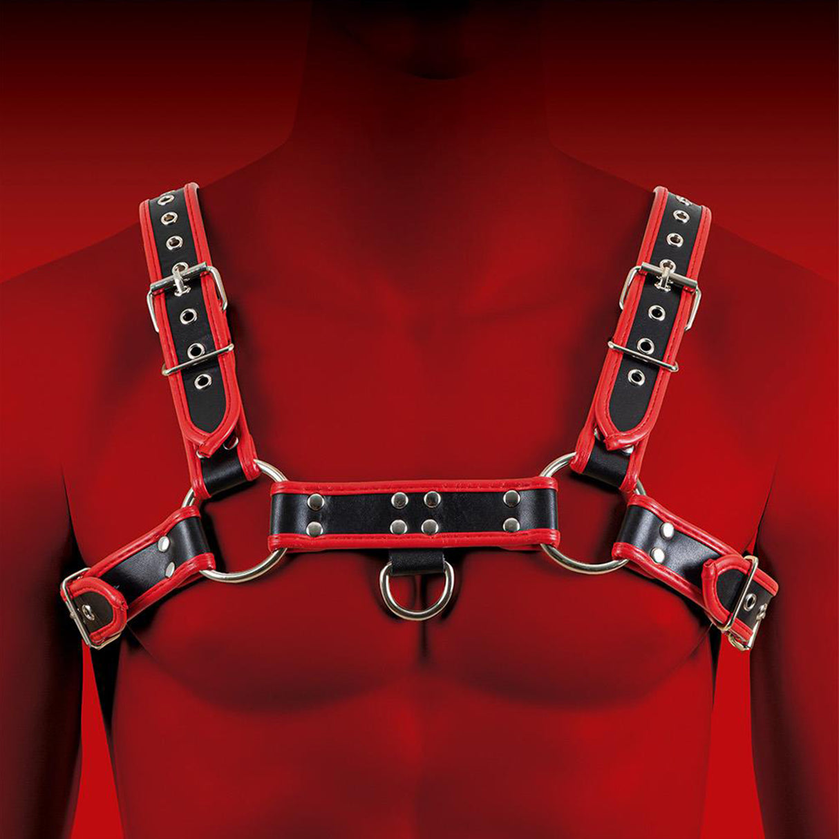 HIT H Harness Black Red