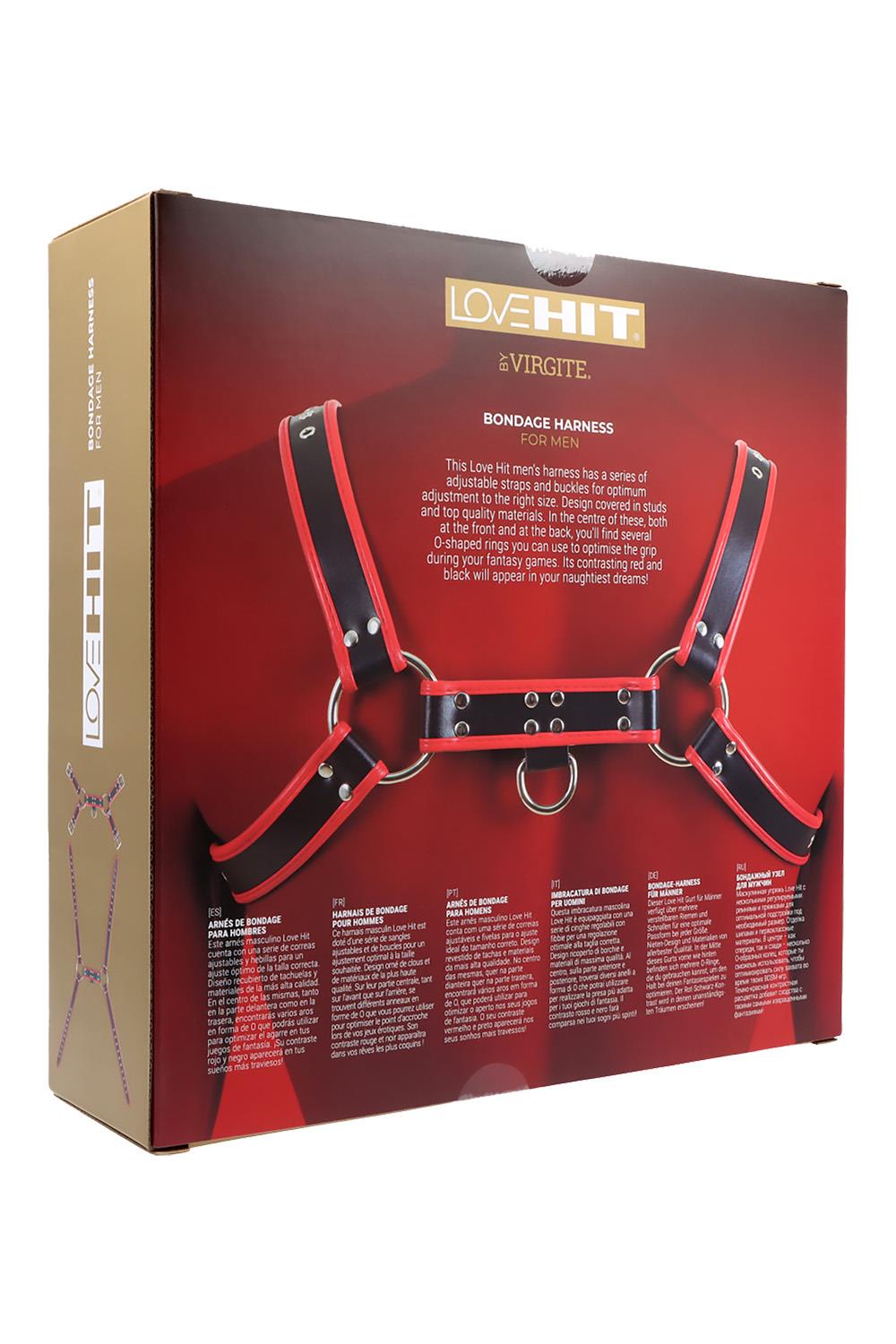 HIT H Harness Black Red