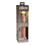 Pipedream King Cock Elite 9 Inch Vibrating Dual Density Silicone Cock Flesh