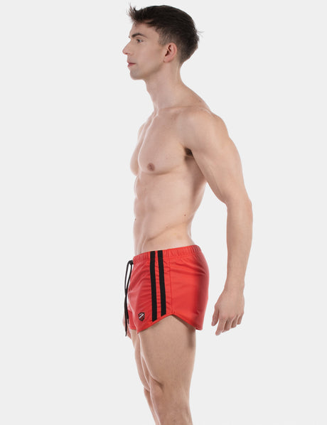 Barcode Berlin Short Byron Laboratory Red Black