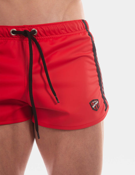 Barcode Berlin Short Byron Laboratory Red Black