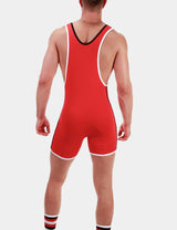 Barcode Berlin Singlet Allan Red Black White