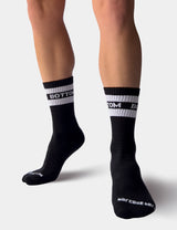 Barcode Berlin Fashion Half Socks Bottom Black White