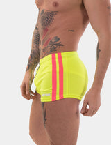 Barcode Berlin Short Timur Neon Green Neon Pink