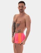 Barcode Berlin Short Timur Neon Pink Neon Orange