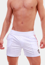 Barcode Berlin Short Luka White Red