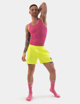 Barcode Berlin Short Luka Neon Green Neon Pink