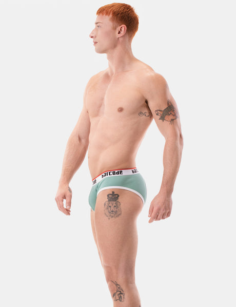 Barcode Berlin Backless Brief Maxime Mint White