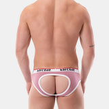 Barcode Berlin Backless Brief Maxime Brownish Purple