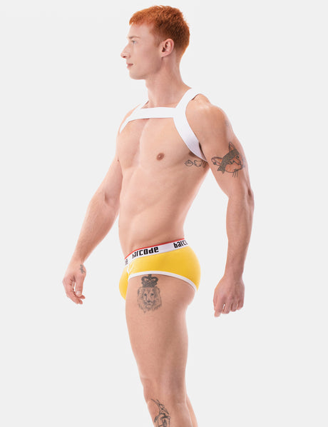 Barcode Berlin Brief Kai Yellow White