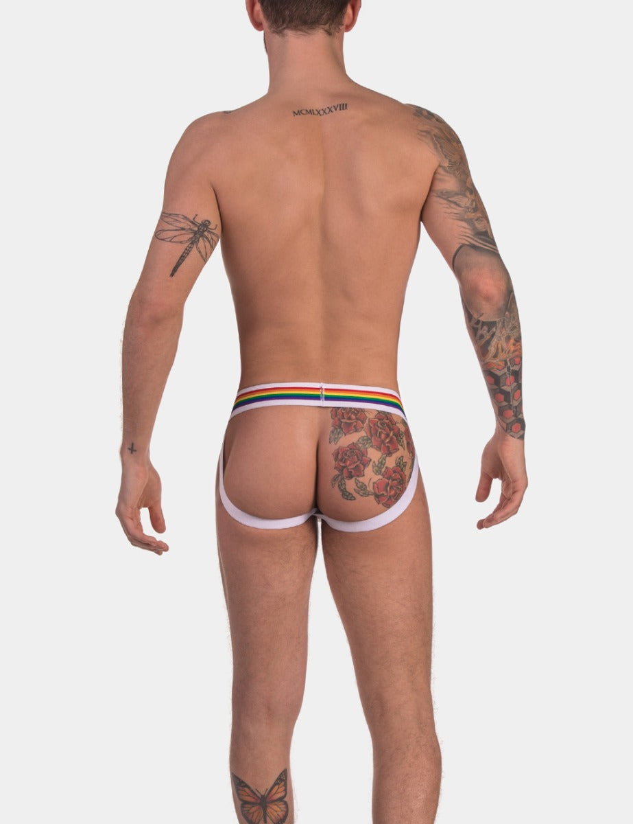 Barcode Berlin Pride Jock White