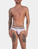 Barcode Berlin Pride Brief White