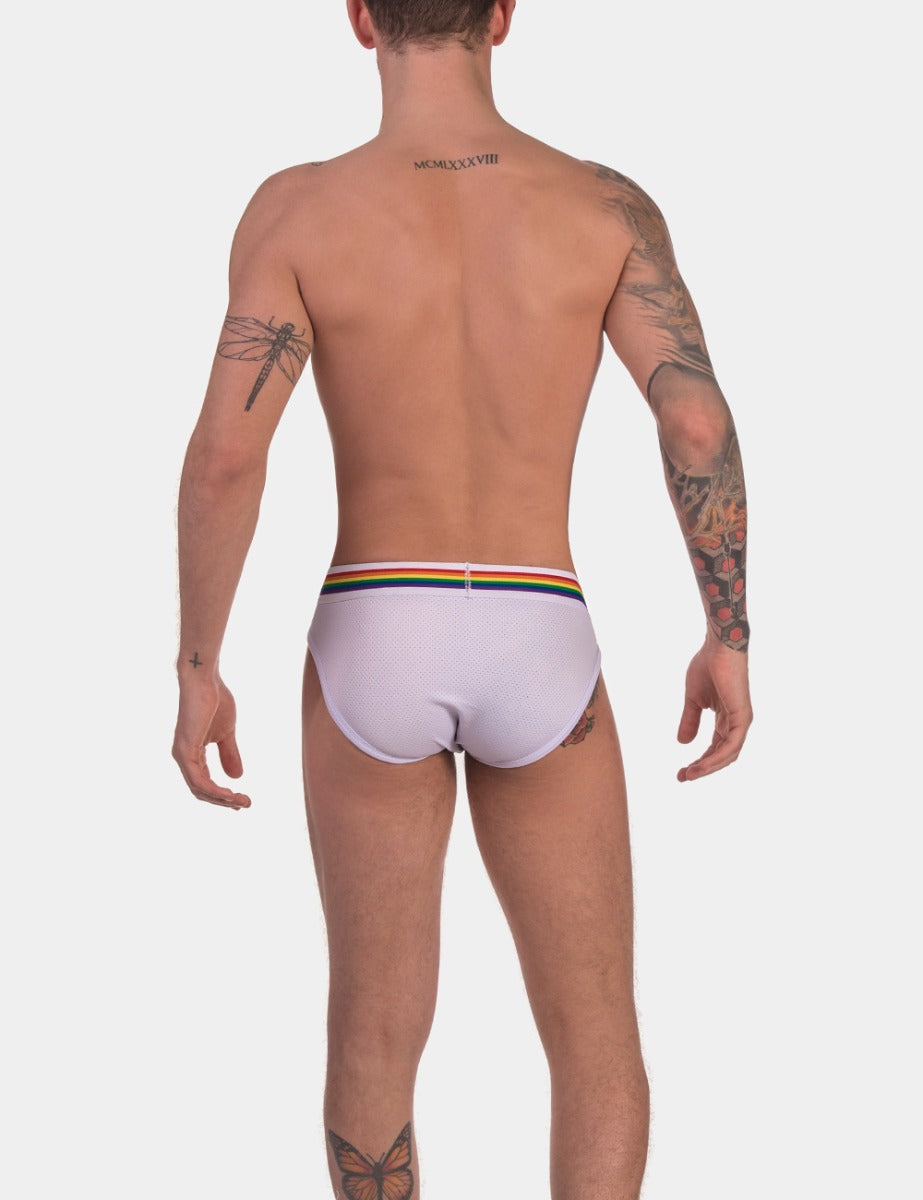 Barcode Berlin Pride Brief White