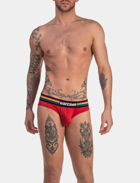 Barcode Berlin Pride Brief Red