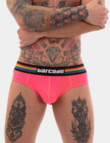 Barcode Berlin Pride Brief Neon Pink