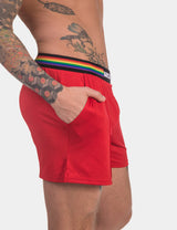 Barcode Berlin Pride Short Red