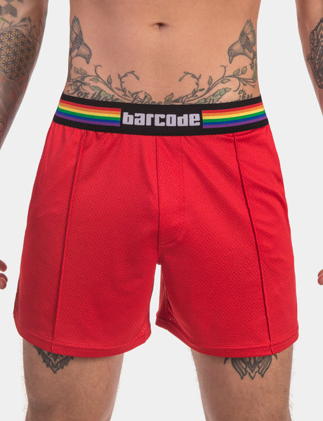 Barcode Berlin Pride Short Red