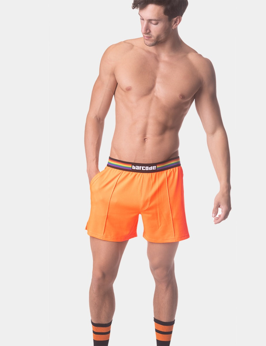 Barcode Berlin Pride Short Orange